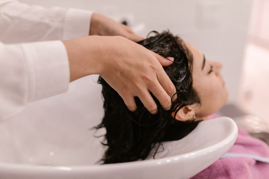 Salon treatment room